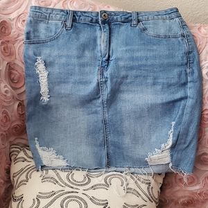 Jean Skirt